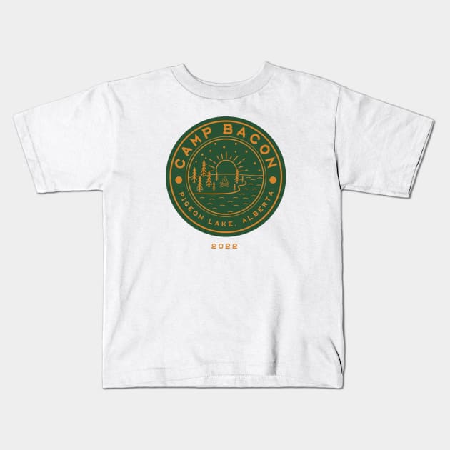 Camp Bacon 2022 Colour Kids T-Shirt by Camp Bacon